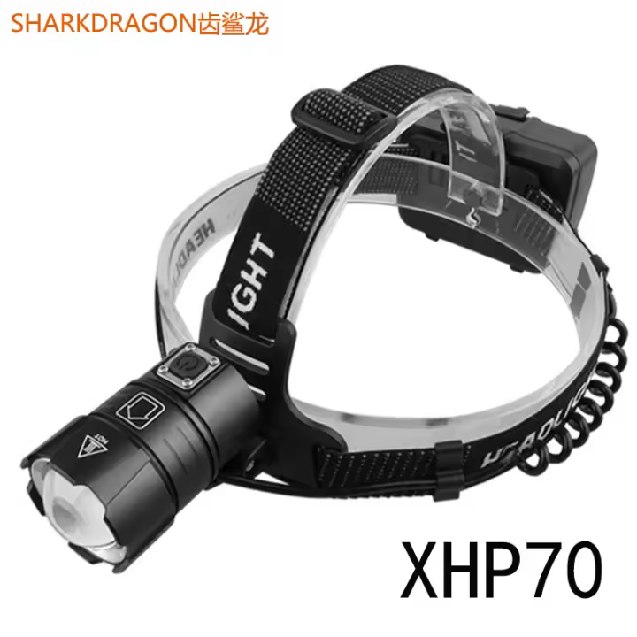 Nuevo faro xhp70 de luz potente con carga USB, zoom para exteriores, faro LED de aleación de aluminio de largo alcance y alta potencia - 1