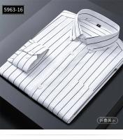 Camisa a Cuadros Clásica Para Hombre Manga Larga Casual Botones Para Trabajo Y Negocios Camisas Rayadas Tallas Grandes 4XL 5XL - details 33