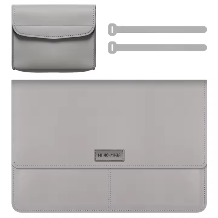 Funda para Tablet y Portatil de 14 y 15 pulgadas - Funda Maletín multifunción con interior Suave  Material Cuero PU  4 Colores  37x28cm - 1