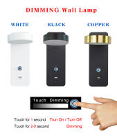 Lámpara De Pared Moderna Para Interior Con Interfaz USB Y Iluminación LED Táctil De 3 Colores Para Sala De Estar Dormitorio Pasillo - details 1