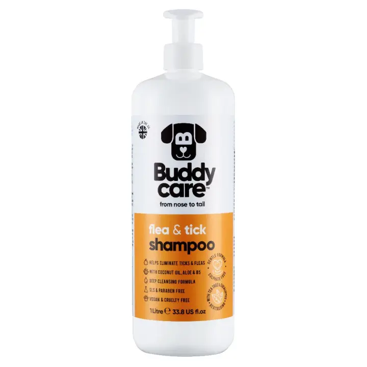 Flea & Tick Dog SHAMPOO Buddycare (500ml) - 1