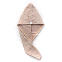 1-Pack De Gorro De Secado De Pelo Largo Para Mujer En Colores Variados Suave Cómodo Y Absorbente Toalla De Pelo Rectangular De Superfibra Finísima - details 10