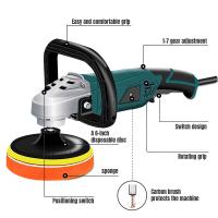 Pulidora de Coche, Máquina Pulidora de 2000 W, 3300RPM, 7 Velocidades Variables, Almohadilla de Pulido de 180 mm, Mango en D y Mango Lateral, Cable de alimentación de 2 m, para Pulir, Encerar, Lijar - details 3