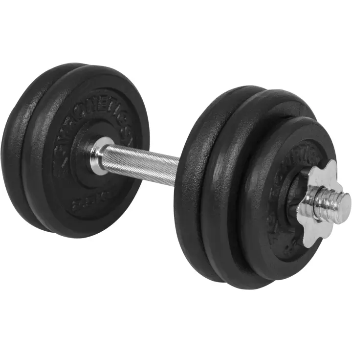 Gyronetics Mancuernas de hierro fundido E-Series de 15 kg - 1