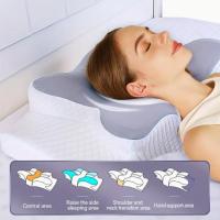 1 Cervical Pillow, Slow Rebound Cool Soft Pillow, Ergonomic Orthopedic Sleep Neck Contour Support Pillow for Side Sleepers, Orthopedic Support, Machine Washable Pillowcase - details 7