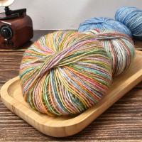 Hilo De Crochet Suave Para Invierno DIY Tejido a Mano Con Algodón Mohair Yarn Para Pasteles Ropa Gorro Cuello Largo - details 4