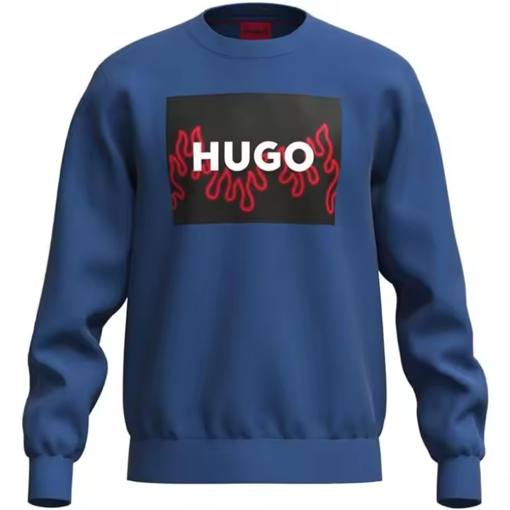 HUGO BOSS  Sudadera Sin Capucha  Hombre, 50506990-420. Azul. - 1