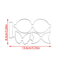 Molde De Corte De Metal Con Lazo Decorativo Para Scrapbooking Y Manualidades Tamaño Irregular Compatible Con Papel Y Cartón - details 37