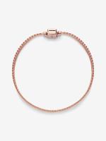 Pandora - Pulsera de Malla™-Baño de Gold Rose de 14 K - details 4