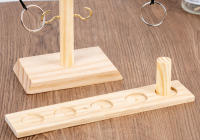 Juego De Tiro De Anillos Para Adultos Juego De Mano Y Anillo Hecho a Mano En Madera Juego De Exterior E Interior Decoración De Patio Juegos De Jardín - details 7
