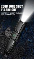 Lámpara De Mano LED De Alta Potencia Para Auto-Defensa Recargable Por USB Fuente De Luz Potente Para Protección Personal - details 0