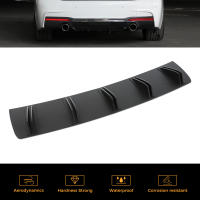 Difusor De Parachoques Trasero Universal Para Coche Estilo Cuchilla De Tiburón ABS Curvo Para Audi A6 A4 A5 Accesorios De Coche - details 9