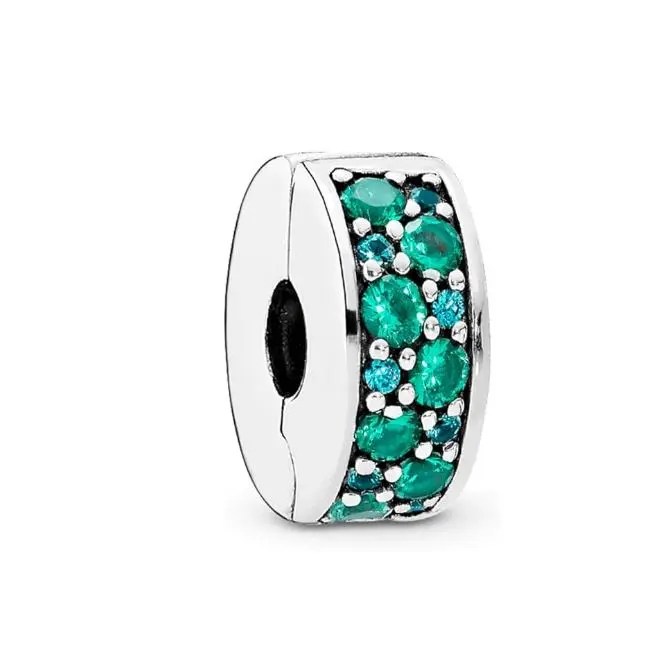 Abalorio Clip Pandora 791817MCZMX Mujer Plata Circonitas, Viene con El embalaje de Caja De Regno original. - 1