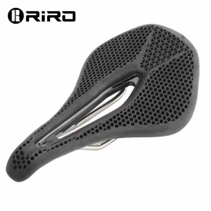 Sillín De Bicicleta MTB RIRO 3D Estructura Biónica De Cebada Cómodo Antideslizante Resistente Al Desgaste Accesorios Para Bicicletas De Carretera - 1