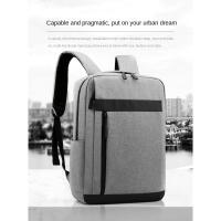 Mochila De Negocios Para Laptop Grande Capacidad Multifuncional Con USB Impermeable Para Hombres Bolsa De Hombro Casual Con Funda Trasera - details 0