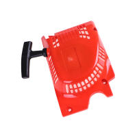 Empuñadura Roja De Arranque Para Motosierra Chinesa 4500 5200 5800 45 52cc 58cc Parte De Arranque De Coche Material Plástico - details 1