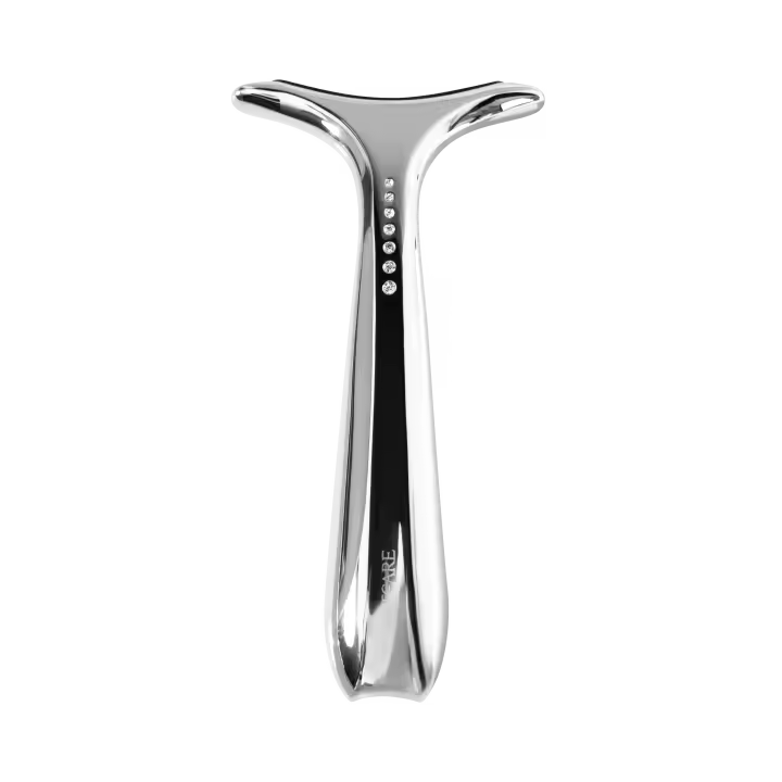 NATCARE - Masajeador Mica para cuello y escote. Relaja músculos, activa drenaje linfático y optimiza absorción de nutrientes. Diseño ergonómico ideal para piel radiante. Envío express gratis y devoluciones fáciles. - 1