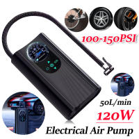 Bomba De Aire Eléctrica Portátil Para Motocicleta Y Bicicleta Bomba De Aire De Emergencia Al Aire Libre Con Pantalla Digital Bomba De Aire Inteligente USB - details 0