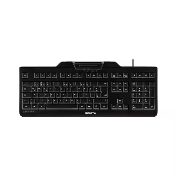 CHERRY - KC 1000 SC teclado USB QWERTY Español Negro JK-A0100ES-2 - 1