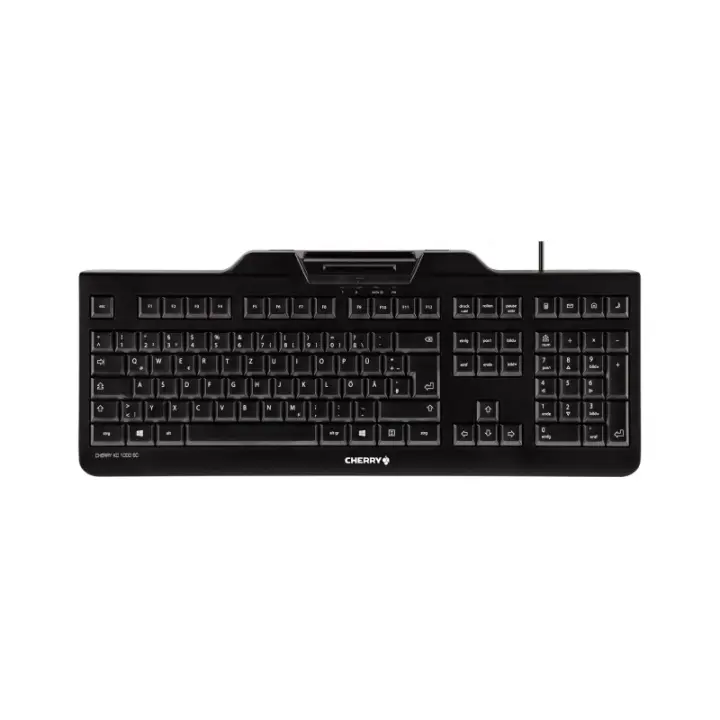CHERRY - KC 1000 SC teclado USB QWERTY Español Negro JK-A0100ES-2 - 1