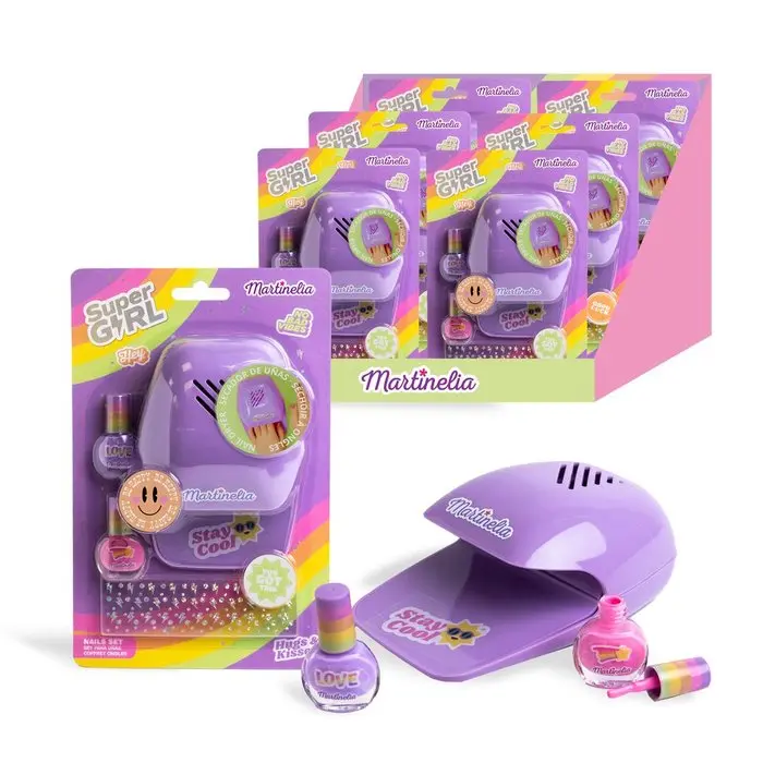 MARTINELIA SET UÑAS SUPERGIRL MARTINELIA 6x18x28 Cms. - 1