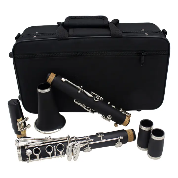 Clarinet Bb De 17 Teclas 6 Anillos Blackwinds Portátil Bakelite Instrumento De Viento Profesional Para Música - 1