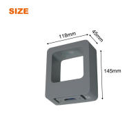 Lámpara De Pared Impermeable Para Exterior Iluminación De Jardín Y Pasillo Con Diseño De Luz Arriba Y Abajo Material De Aluminio Moderna LP-0629 - details 0