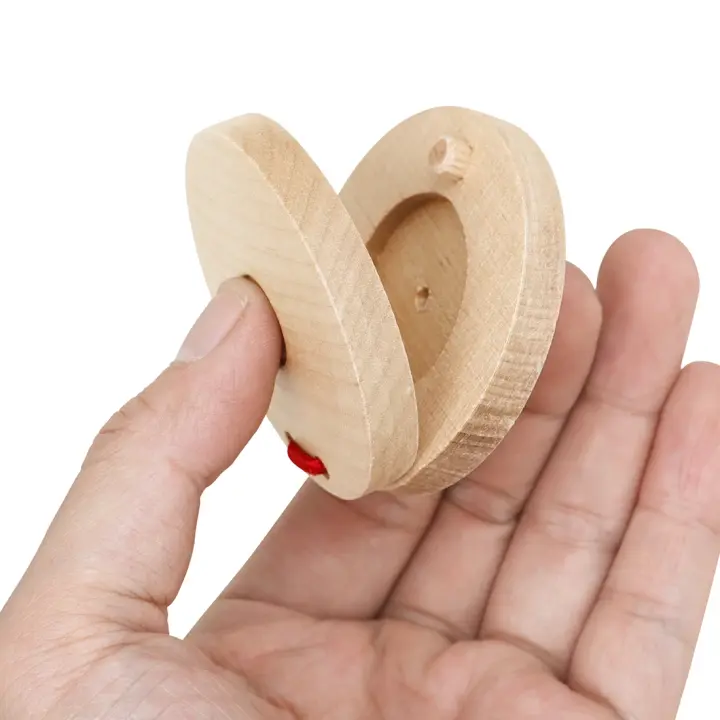 Tablao De Sonido De Madera Orff Para Niños Instrumento Educativo De Música Rítmica Castañuelas Regalo Para Boys Y Girls - 1