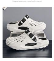 Nuevos Pantuflas Masaje Para Hombre 2025 Sandalias Casuales De Playa Comodidad Grande Tamaño 40-45 Plataforma Medio Tacón Invierno Interior Exterior - details 10