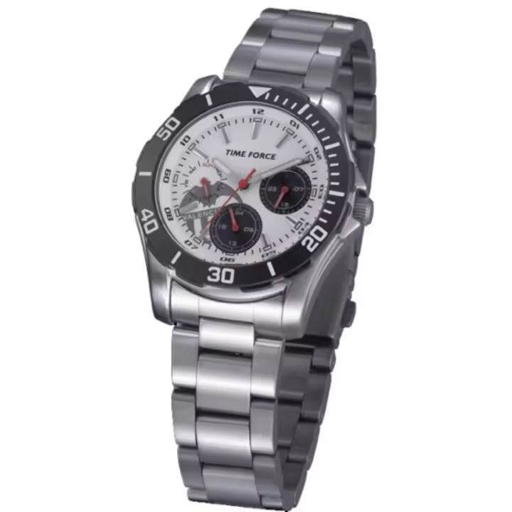 Time Force Tf3365b02m  Reloj Para Para Mujer Color Plateado - 1