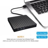 ROUHONG USB3.0 Externo Lector Y Grabador De DVD RW CD Para Portátil PC Compatible Con DVD- RAM Velocidad Máxima De Grabación 24x - details 2