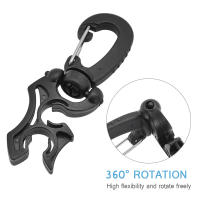2 Pcs Porta-hazas De Buceo Con Clip Para Mangueras De Alta/baja Presión Reguladores Y Medidores Para Snorkel Y Buceo - details 1