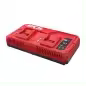 Cargador Doble SKIL 3132 «PWRJUMP™» - Carga Rápida para Baterías PWRCORE 20™ de 20V Max - 1