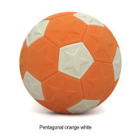 Balón De Fútbol Orange De Alta Densidad Superficie Resistente Al Desgaste Indentación Rotación Curva Para Deportes Al Aire Libre - details 6