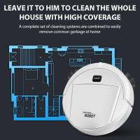 Nueva Aspiradora Robot Automática 2024 Máquina De Limpieza Seco-Húmedo Inteligente Para El Hogar Recargable Herramienta De Limpieza Electrónica - details 2