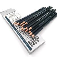 Set De 14 Lápices De Dibujo Ultra Fina Línea Marcador Negro Boceto 6H 4H 2H HB B 2B 3B 4B 5B 6B 7B 8B 10B 12B Marcadores De Arte De Línea Fina - details 5