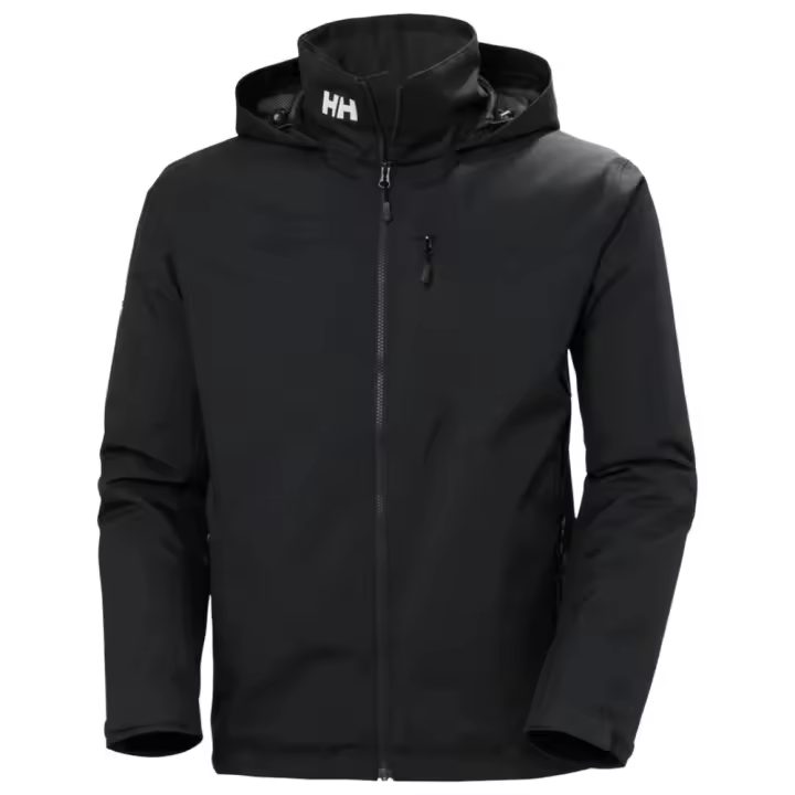 Chaqueta Negra Helly Hansen Crew Hooded Midlayer Sailing Jacket 2.0 Black - 1