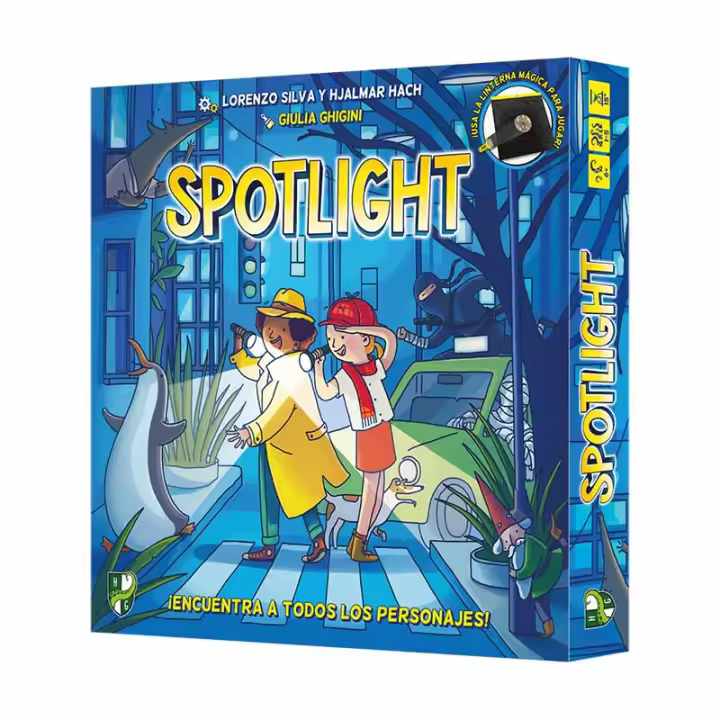 Spotlight, ¡encuentra a todos los personajes!, de Asmodee - 1