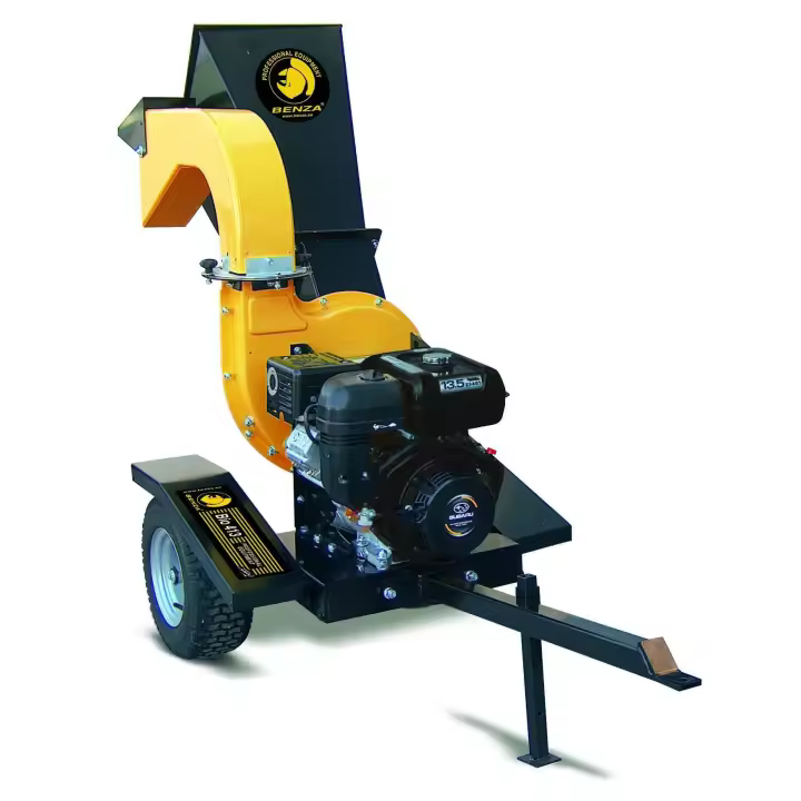 Triturador de Ramas BIO 413 - Tritura y Desmenuza Restos de Poda - Motor Robin 14HP - Marca Benza - 1
