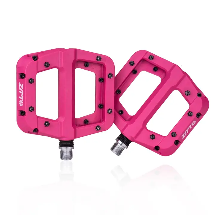Paredes De Bicicleta De Montaña No Slip 1Par Plataforma De Nylon Para MTB Accesorios De Bicicleta Pedales Planos De 9/16 Pulgadas - 1