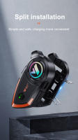 Y80 2X Intercomunicador De Casco De Motocicleta Bluetooth V5.3 Manos Libres Reducción De Ruido Impermeable 1000M Interfono Con Headset Inalámbrico - details 13