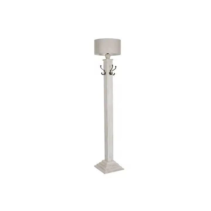 Lámpara de Pie Home ESPRIT Blanco 220 V 42 X 42 X 200 cm - 1