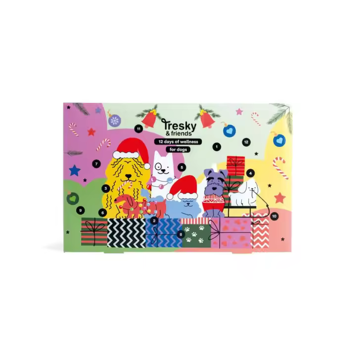 TRESKY & FRIENDS CALENDARIO ADVIENTO MASCOTAS PETFRIENDLY PERROS Y GATOS 12PCS Ref. 90377 - 1