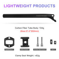Pomo De Silla De Bicicleta De Carbono Ligero TKP100 Para Bicicleta De Montaña 27.2 30.9 31.6mm Compatible Con XC Mountain Road - details 1