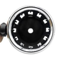 Soporte De Taza Para Manillar De Motocicleta Compatible Con Harley Dyna Softail Electra Glide Davidson 80 Deluxe Custom Breakout++ 1996-en Adelante Material Aluminio Y Goma Color Cromo Y Negro - details 7