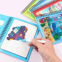 Nuevos Libros De Dibujo Con Agua Para Niños Juguetes De Pintura Para Niños Regalo De Cumpleaños Y Navidad Para Niños Y Niñas Edad 3-12 Años - details 2