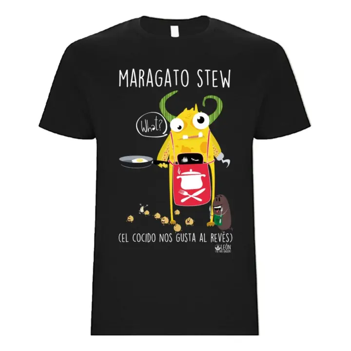 Camiseta Manga Corta Unisex Algodón Cocido Maragato Confecciones J. García - 1