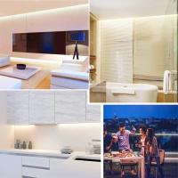 Tira De LED USB Flexible 4M/5M 2835 Luz Blanca Cálida 5V Dimmable Para Iluminación De TV Habitación Cocina Decoración De Luces - details 4
