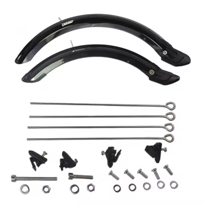 Juego De Parachoques Plegables Para Bicicleta 14'' 20'' Sistema De Freno Universal Accesorios Para Ruedas Montaje Incluido - 1