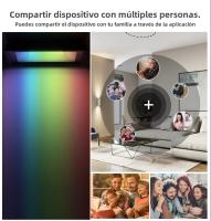 Spotlight LED Inteligente RGB MARPOU 220V Con Control De Voz Y Luz Ajustable De 30W 50W 100W Iluminación Exterior Tuya - details 6